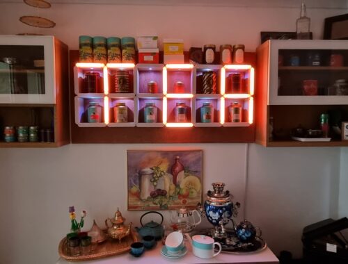 Tea shelf