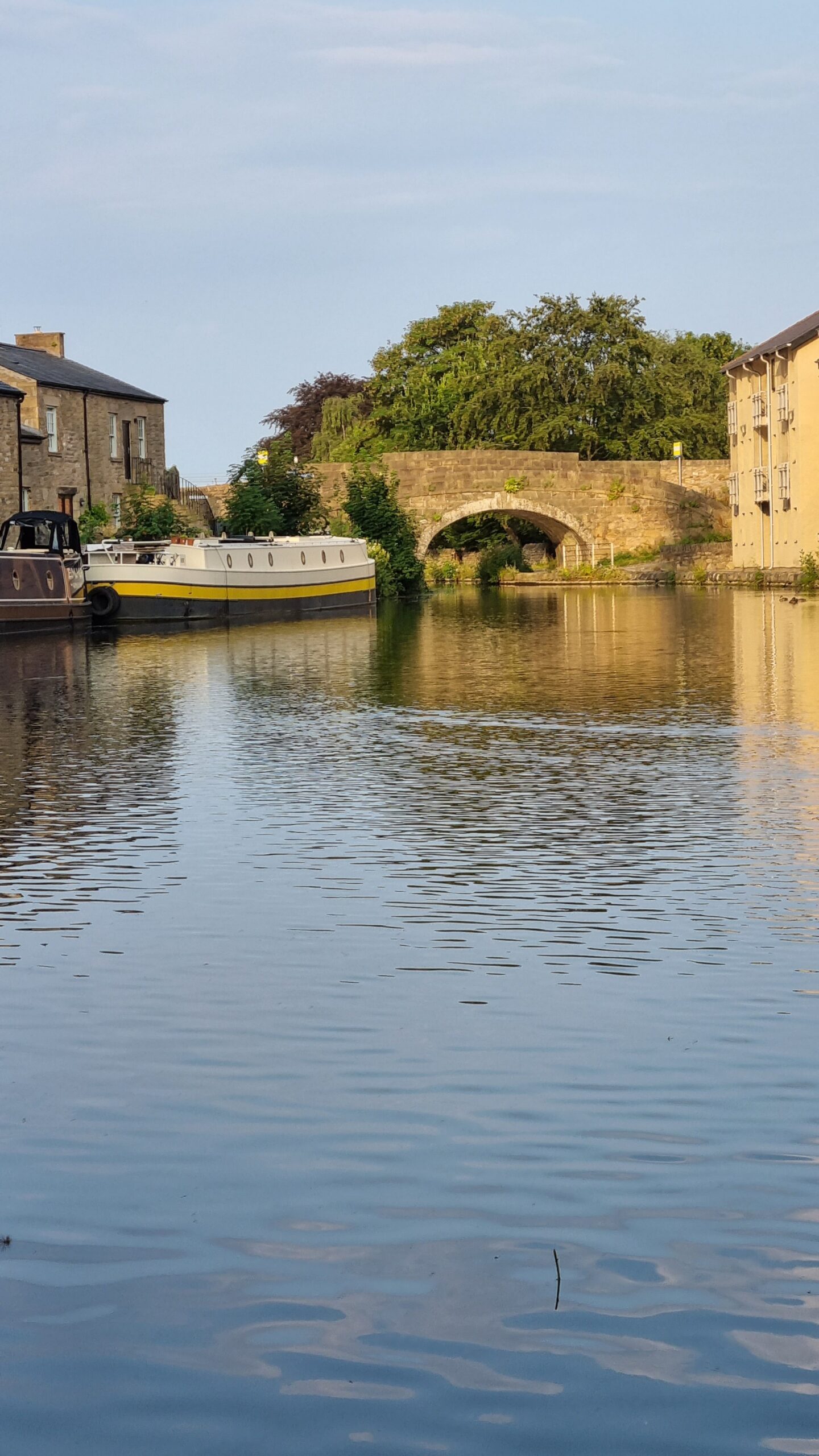 working on the canal view