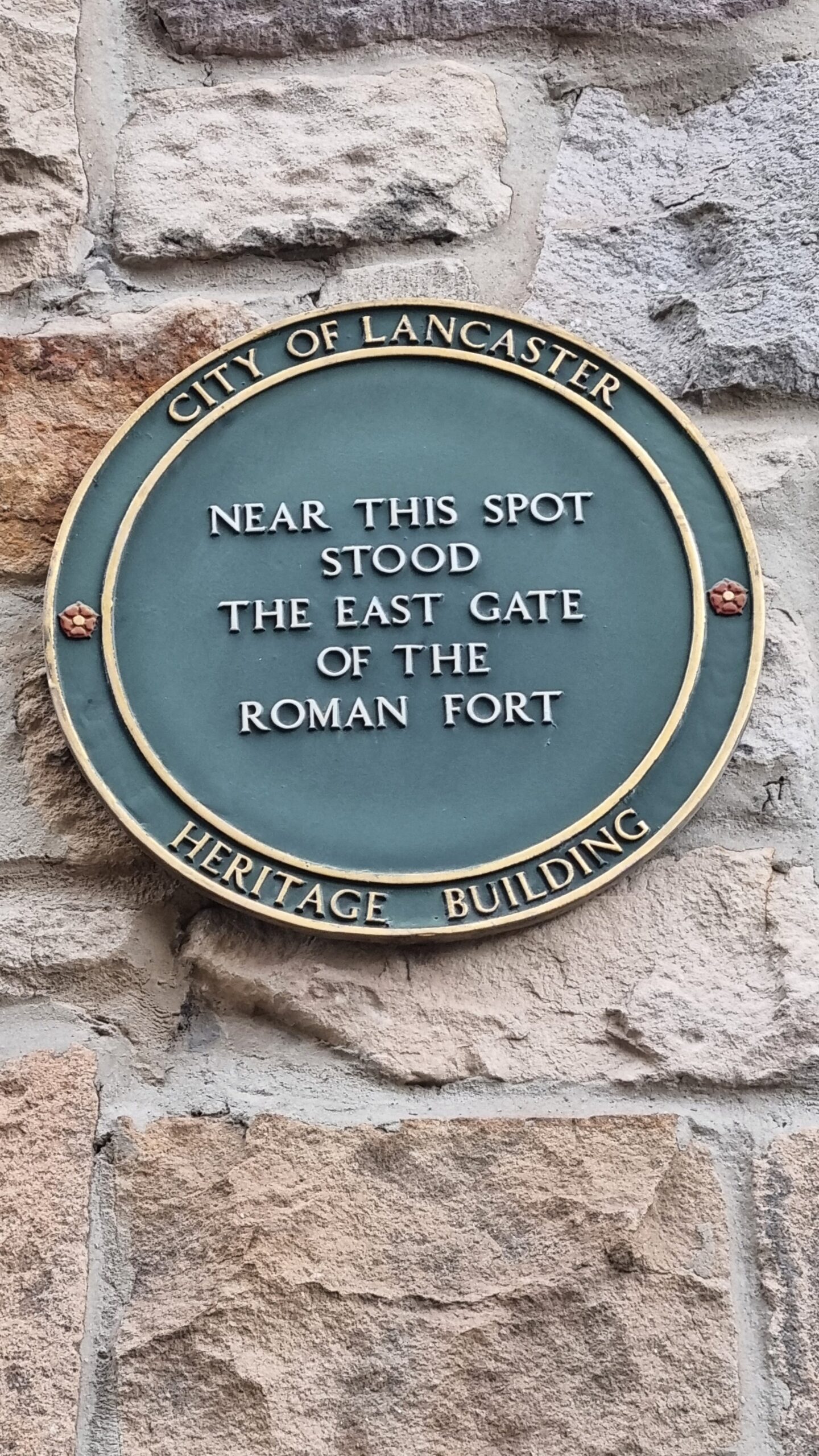 Roman Fort Plaque