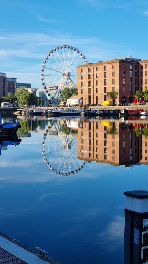 Salthouse dock and the big wheel