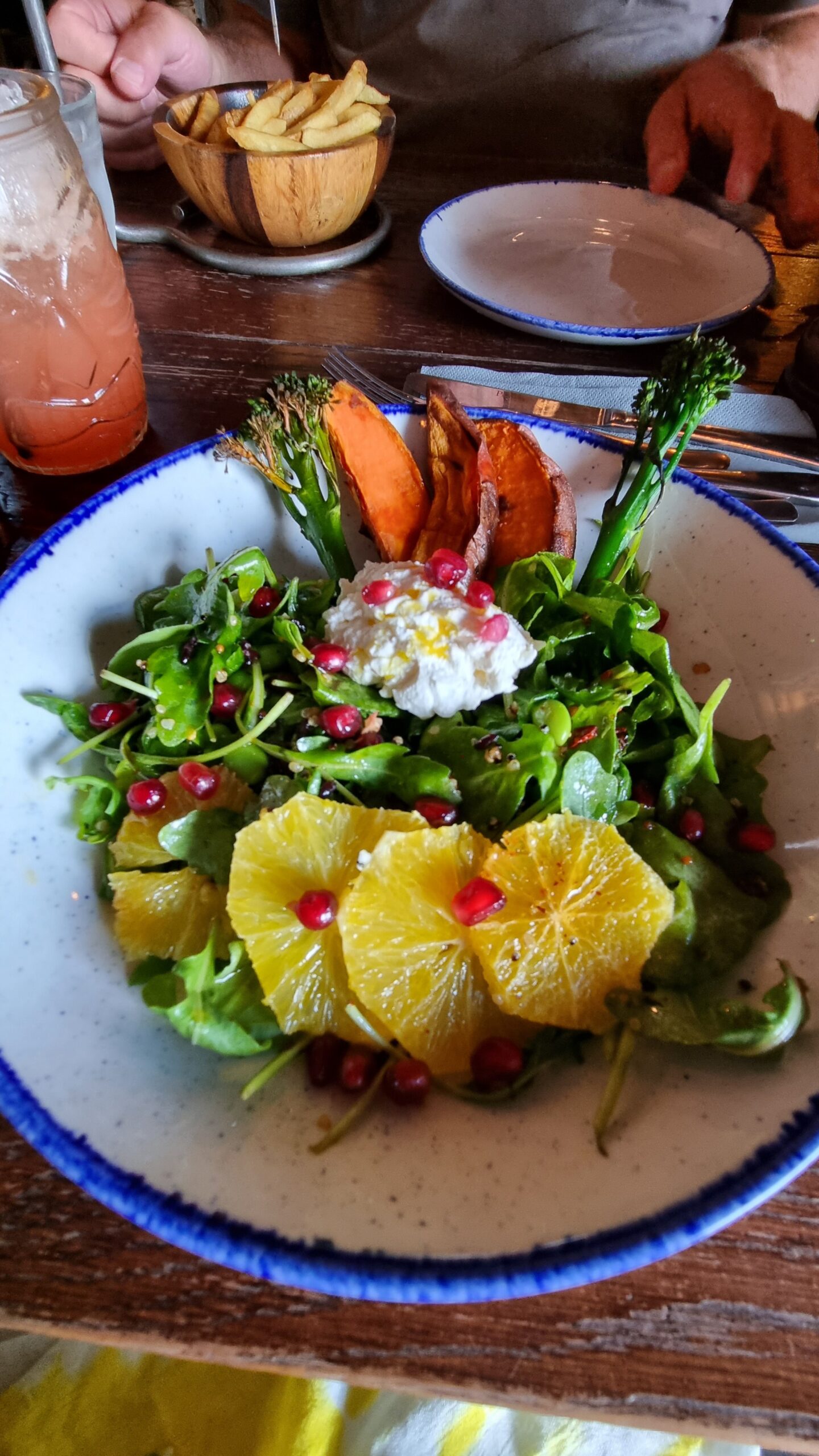 Superfood salad at the Smugglers cove