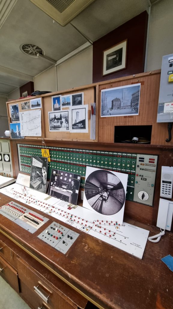 Mersey Tunnel old controls